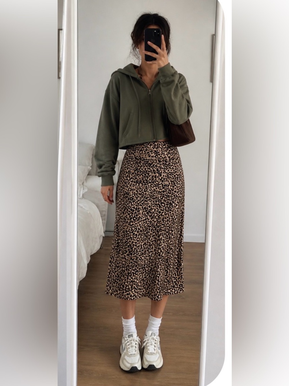 Spense animal print skirt NWOT